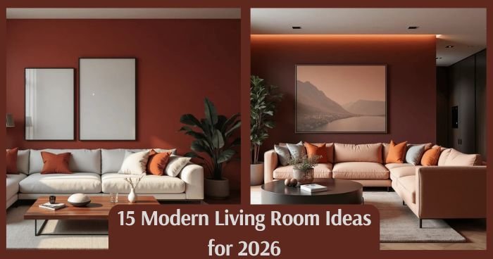 15 Modern Living Room Ideas for 2026