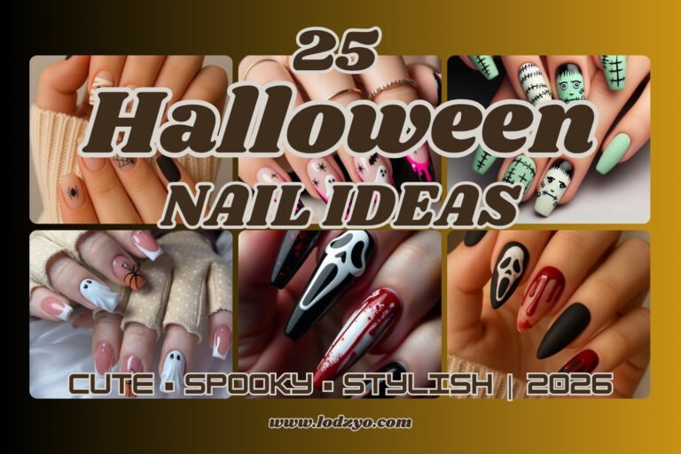 25 Halloween nail ideas for 2026 featuring cute, spooky, and stylish nail designs